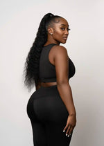 BUTT LIFTER PANTS - BLACK